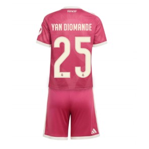 Real Madrid Yan Diomande #25 Tredjetrøje Børn 2026-27 Kortærmet (+ Korte bukser)